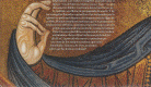 Mosaico, XII,  Cristo en su Gloria, Detalle, Catedral de Montreale, Sicilia, Italia