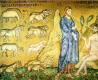 Mosaico, XII,I Capilla Palatina, Palermo, Sicilia, Bizancio
