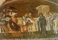 Mosaico, XIV, Ciclo de la Natividad, San Salvador Kora, Constantinopla, Bizancio  1315-1321