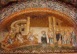 Mosaico, XIV, Virgen y Sacerdortes, San Salvador de Kora Constantinopla, Bizancio