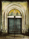 Arq XIII Puerta Capilla del Palacio de Wittenberg, Interior, Alemania