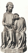 Esc XIV Museo de Berlin Jesus y S Juan madera Principios