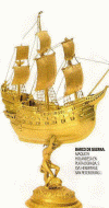 Orfebreria XVI Barco de Guerra Holands Plata Dorada M. Hermitage San Petersburgo Rusia