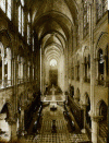 Arq XII-XIII Catedral Notre Dame en Paris Interior Francia
