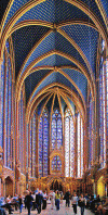 Arq XIII Sainte Chapelle de Pars Interior Capilla Superior 1241-1248