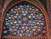Arq XIII Sainte Chapelle de Pars Interior Rosetn 1241-1248