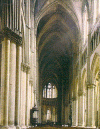 Arq XIII-XVI Catedral de  Reims Interior Francia