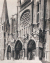 Arq XIII-XVI Catedral de Chartres Fachada Sur 1200-1260