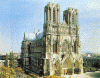 Arq XIII-XVI Catedral de Reims Exterior Francia