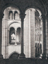 Arq XIV Catedral de Laon Aisne Interior Tribunas Mediados Siglo Francia 1350