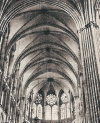 Arq XIV-XVI Catedral de Auxerre Yonne Interior Francia