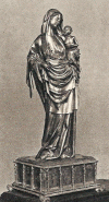 Esc XIV Estatua Relicario de la Virgen M Louvre 1339