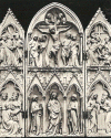 Esc XIV Triptico con Escenas Vida de Cristo Museo de Cluny Marfil Mediados de Siglo
