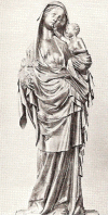 Esc XIV Virgen de Juana de Evreux M. Louvre Pars