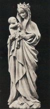  Esc XV Virgen de Auzon -Alto Loira- Piedra