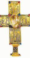 Orfebreria XIV Relicario de Papa Urbano V de Avignon 1368-1378