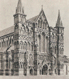 Arq XIII Catedral de Salisbury Fachada Fase Clasica 1220-1260