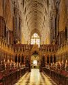 Arq XIII-XVI Abadia o catedral de Westminster Interior 1245-1517