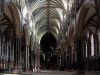 Arq XIII-XV Catedral Interior Naves York York Inglaterra RU 1230-1472