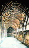Arq XIV Catedral de Gloucester Claustro