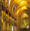 Arq XV-XVI Catedral de Canterbury Interior Nave Central 1430 a 1510
