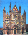 Arq XII-XIII Catedral de Orvieto fachada 1290