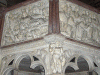 Esc XIII Pisano Nicola Baptisterio de Pisa Relieves La Anunciacin la Natividad y los Pastores Plpito Italia 1255-1260