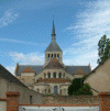 Arq XII Abada Exterior Cabecera Saint Benoit sur Loire Orleans Francia