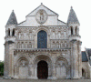 Arq XII Santa Maria la Grande Exterior Poitiers Vienne Poitot-Charentes Fachada Principal Francia