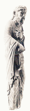 Esc XII Autun Autor Monje Martin Estatua Tumba de San Lzaro Borgoa 1170-1189