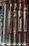  Esc XII Catedral de Chartres Esculturas Portal Real