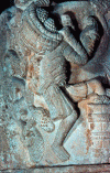 Esc XII Mountiers San Jean Capitel Borgon Abadia M. Louvre en Pars