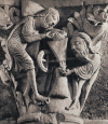 Esc XII Santa Magdalena de Vezelay Molino Mstico de San Pablo Borgoa Capitel hacia 1130-1135
