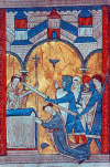Miniatura XII Asesinato de Toms Becket M. Britanico en Londres