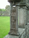 Arq XII Abadia de JerpointIinterior Claustro Kilkenny Irlanda 1180