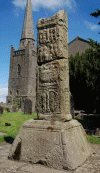 Esc IX Cruz Oeste Monasterio de Kells Irlanda