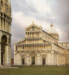 Arq XI a XIV Catedral de Pisa Fachada 1063