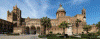 Arq XI-XII Catedral de Palermo Exterior Fachada Italia 1069-1190