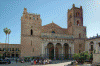 XII Fachada Principal Catedral de Monreale Sicilia Italia 1172-1190