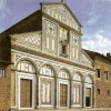 Arq XII San Miniato del Monte Exterior Fachada Florencia Italia