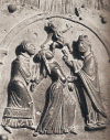 Esc XI S Zenn en Verona La Mujer Liberada del Demonio Detalle Bronce
