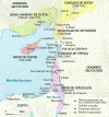 Mapa XI-XIV Cruzadas ltimas Posesiones Cristianas