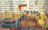 Miniatura XIII Jerusaln en las Cruzadas Detalle Biblioteca Nacional de Pars