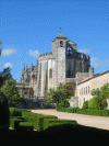 Arq XII-XVI Monasterio de Tomar Exterior Cabecera Portugal