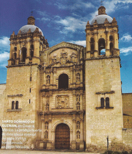 Arq, XVI, Iglesia de Santo Domingo de Guzmn, Fachada Principal, Oaxaca, Mxico