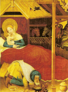 Pin, XVI, Soest, Konrad von, La Natividad, Iglesia de Sant Nikolaus Bad Wildungen, Alemania, 1403
