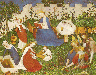 Pin, XV, Maestro del Paraso, Francfort, Stadelsches, Kunstinstitut, Alemania, 1410