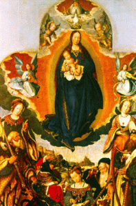 Pin, XV, Prevost, Juan, Virgen en la Gloria, M. Hermitagi, San Petersburgo, segunda mitad del Siglo
