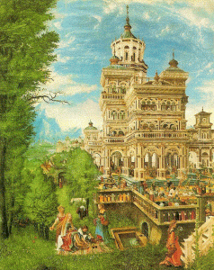 Pin, XVI, Altdorfer, Albrecht, El bao de Susana y la lapidacin del viejo, Staatsgemald, Munich, Alemania, 1526