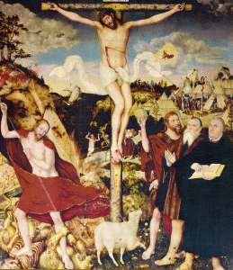 Pin, XVI, Cranach el Viejo, Lucas, Idea central del pensamiento de Lutero, 1555